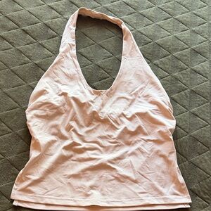 Beige Halter Top